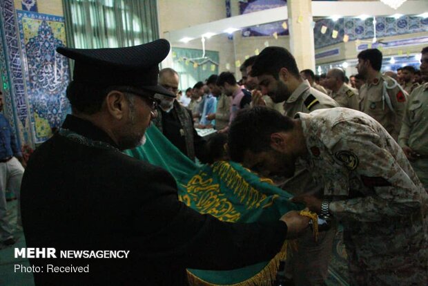 شمیم عطر رضوی در منطقه یکم امامت نداجا