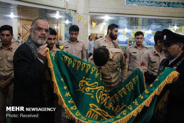 شمیم عطر رضوی در منطقه یکم امامت نداجا