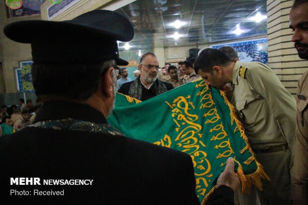 شمیم عطر رضوی در منطقه یکم امامت نداجا