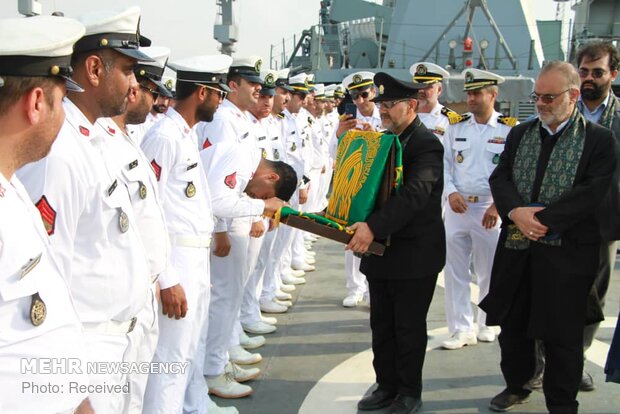 شمیم عطر رضوی در منطقه یکم امامت نداجا