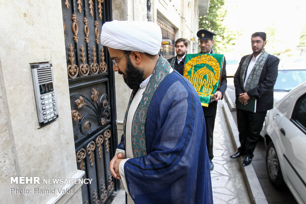 کاروان زیر سایه خورشید در منزل جمال شورجه