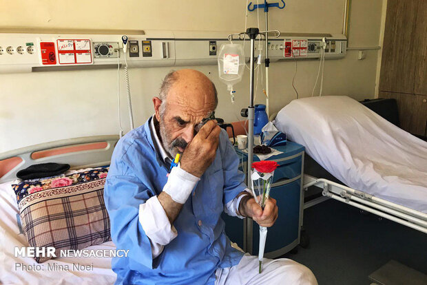 حضور کاروان زیر سایه خورشید در بیمارستان های تبریز