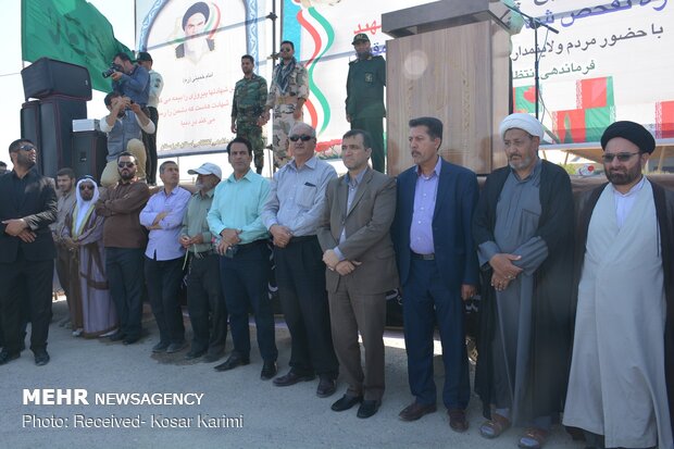 ورود پیکر ۴۴ شهید دوران دفاع مقدس به کشور از مرز شلمچه‎