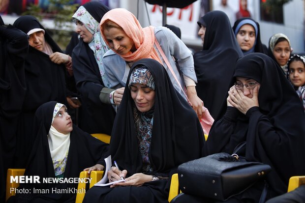 اجتماع بزرگ مردمی عفاف و حجاب در همدان