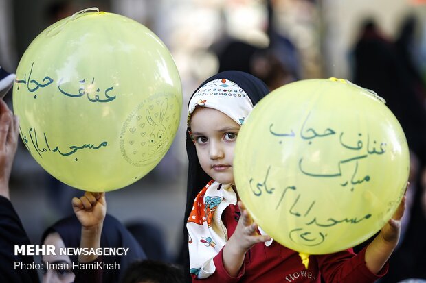 اجتماع بزرگ مردمی عفاف و حجاب در همدان