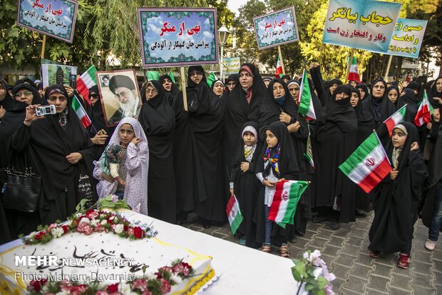 اجتماع «دختران انقلاب» در بجنورد