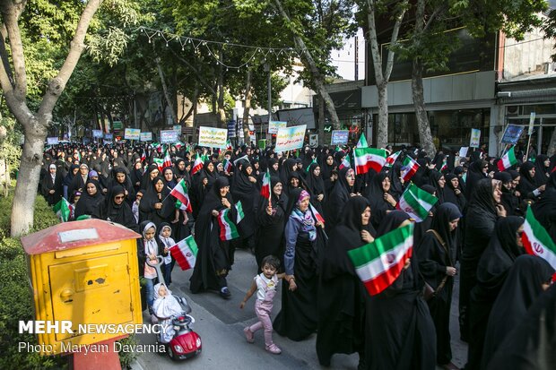 اجتماع «دختران انقلاب» در بجنورد