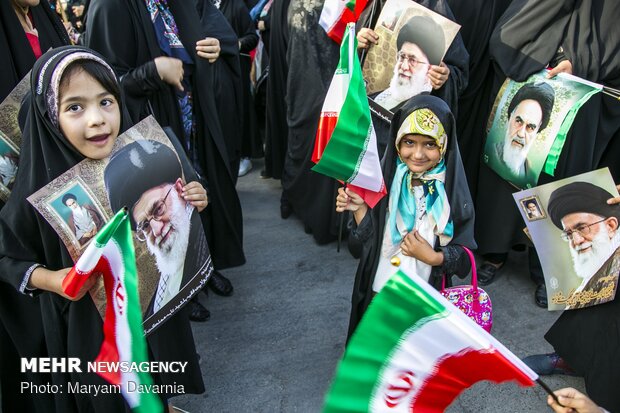 اجتماع «دختران انقلاب» در بجنورد