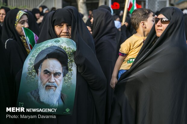 اجتماع «دختران انقلاب» در بجنورد