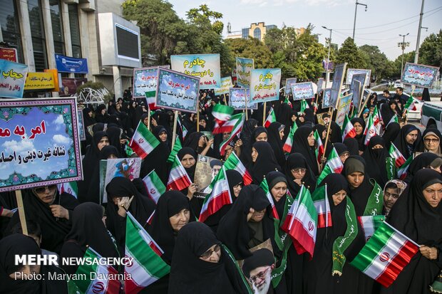 اجتماع «دختران انقلاب» در بجنورد