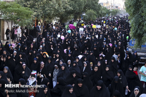 تجمع بزرگ «حجاب میرات کهن» در قم‎