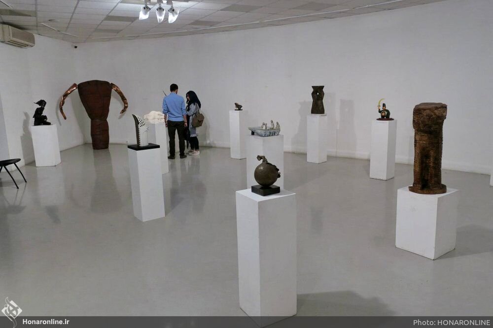 Association of Iranian Sculptors’ exhibition underway at IAF - Tehran Times