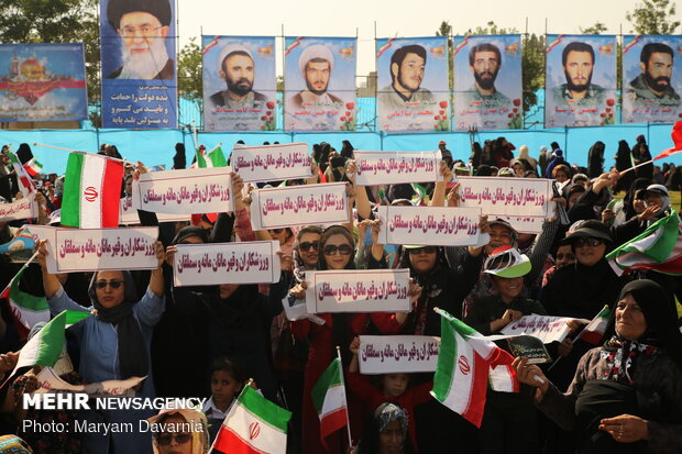 President Rouhani visits Bojnurd