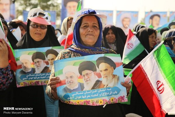 President Rouhani visits Bojnurd