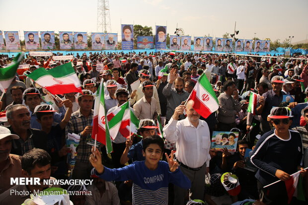 President Rouhani visits Bojnurd