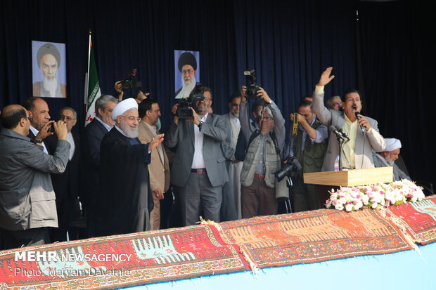 President Rouhani visits Bojnurd