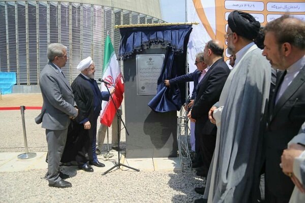 Two phases of combined-cycle power plant launched in N Khorasan
