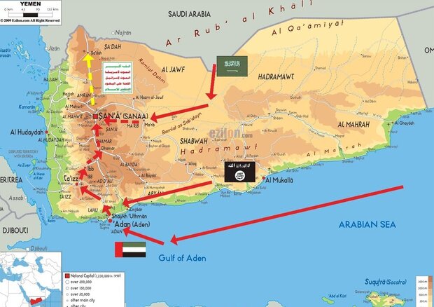 The failure of Yemen invaders