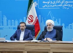 نشست خبری حسن روحانی رئیس جمهور در خراسان شمالی