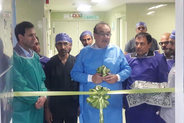 بخش جراحی عروق باز بیمارستان «شهید رحیمی» خرم‌آباد افتتاح شد