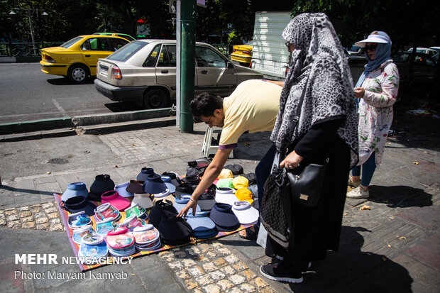 Tahran'da hava sıcaklığı 