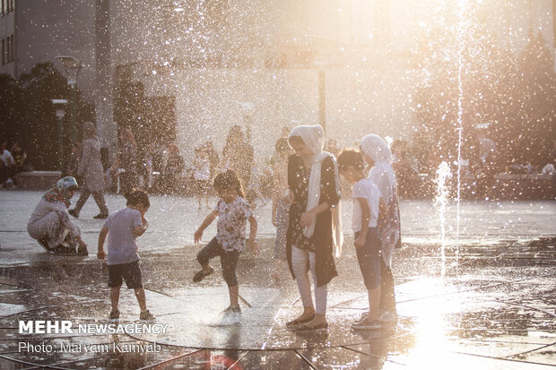 Tahran'da hava sıcaklığı 