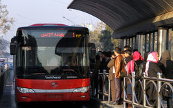 Tehran bus fleet equipped with 500 CNG tanks