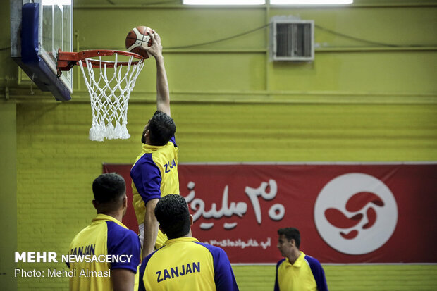 Intl. basketball competitions underway in Zanjan 