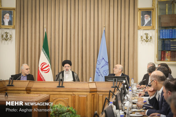 دیدار وزیر اقتصاد با حجت الاسلام رئیسی
