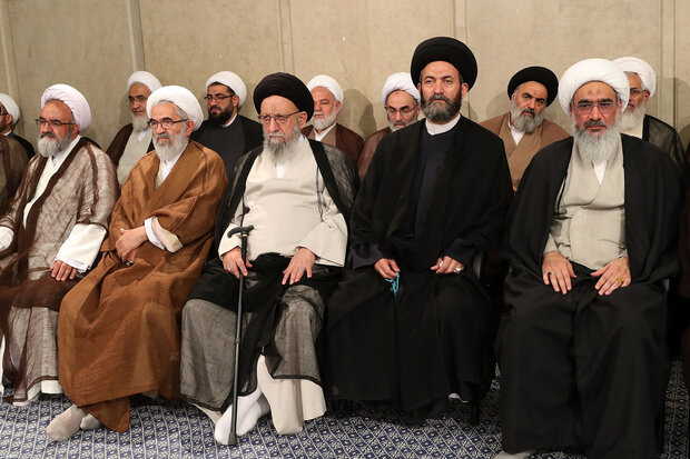 Friday prayers leaders meet Ayatollah Khamenei