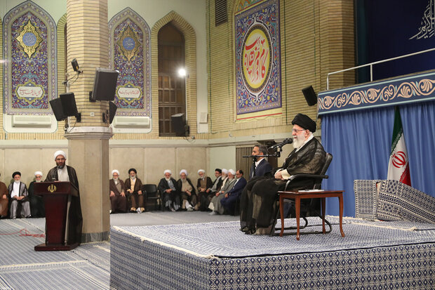 Friday prayers leaders meet Ayatollah Khamenei