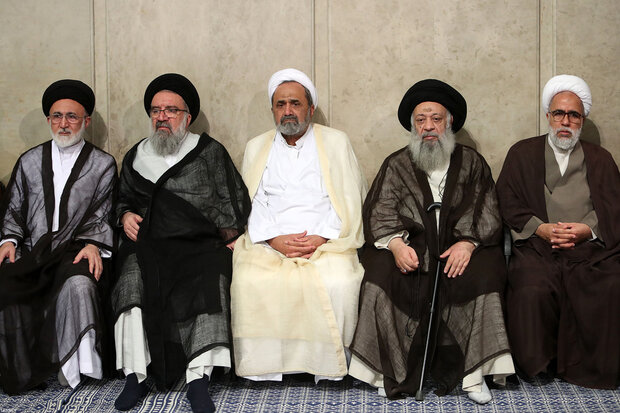 Friday prayers leaders meet Ayatollah Khamenei