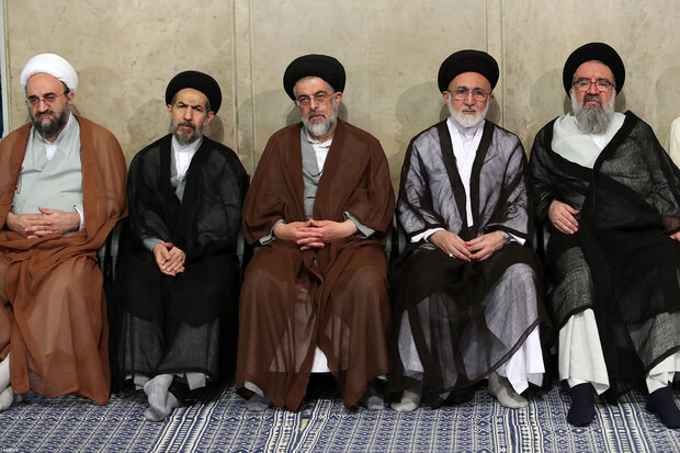 Friday prayers leaders meet Ayatollah Khamenei