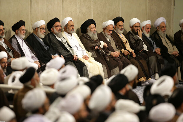 Friday prayers leaders meet Ayatollah Khamenei