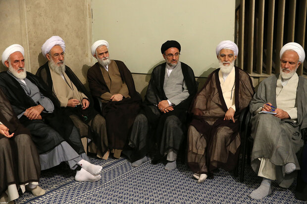 Friday prayers leaders meet Ayatollah Khamenei