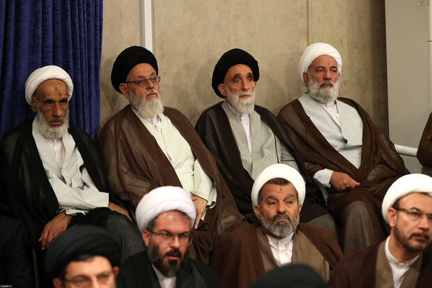 Friday prayers leaders meet Ayatollah Khamenei