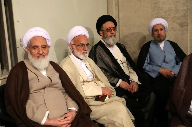 Friday prayers leaders meet Ayatollah Khamenei