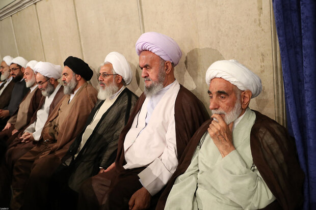 Friday prayers leaders meet Ayatollah Khamenei