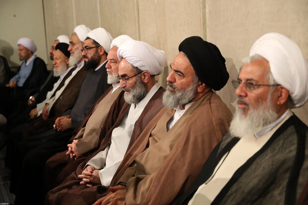 Friday prayers leaders meet Ayatollah Khamenei