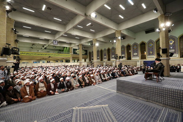 Friday prayers leaders meet Ayatollah Khamenei