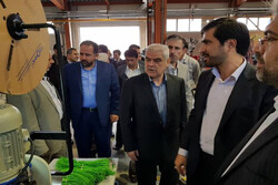 معاون وزیر صمت از یک واحد تولیدی در قزوین بازدید کرد