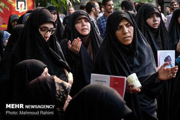 Rallies in front of Nigerian embassy in support of Sheikh Zakzaky