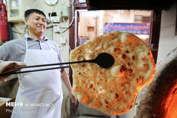 محبوبیت نان ایرانی در کویت‎