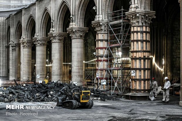 بازسازی کلیسای نوتردام‎