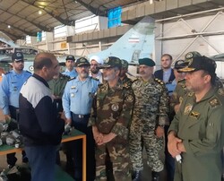 امیرموسوی از قابلیت‌های تاکتیکی پایگاه هوایی شهید فکوری بازدید کرد