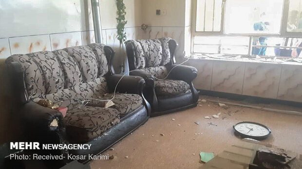 بازدید حسینعلی امیری معاون پارلمانی رئیس جمهور از مناطق زلزله زده مسجدسلیمان