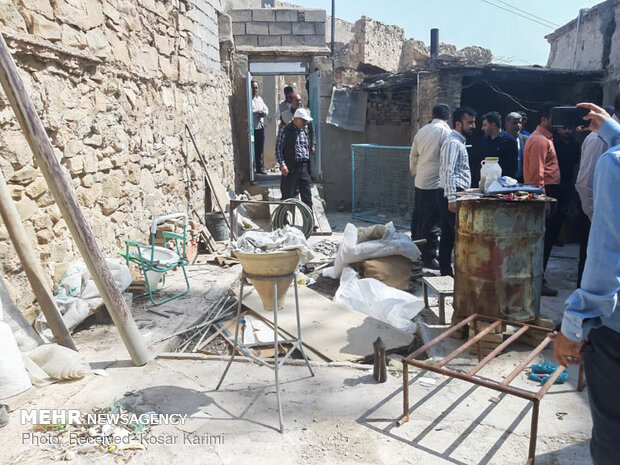 بازدید حسینعلی امیری معاون پارلمانی رئیس جمهور از مناطق زلزله زده مسجدسلیمان