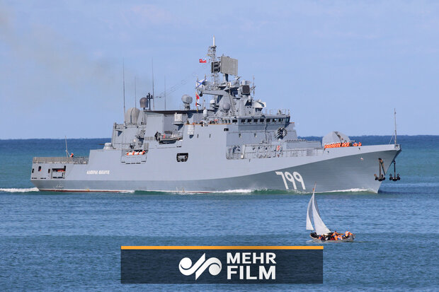 اختبار الصواريخ الروسية المضادة للسفن الحربية 