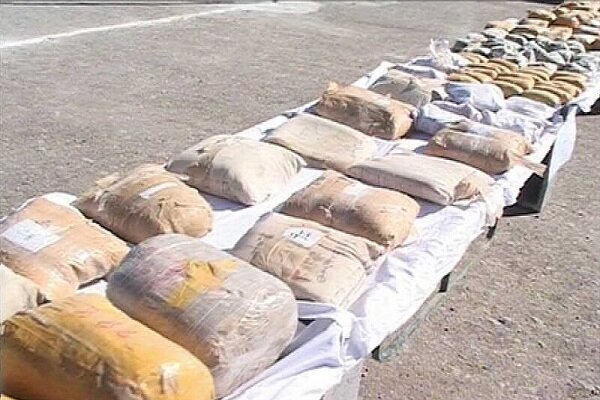 Over 1 ton of narcotics confiscated in SE Iran