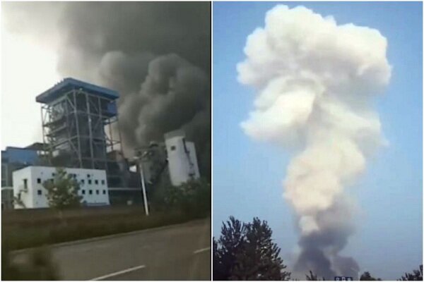 انفجار کارخانه گاز در چین با ۱۵ کشته، ۲۹ زخمی و ۵ مفقود